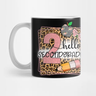 Hello Second Grade 2nd Grade Back To School Teacher Mug